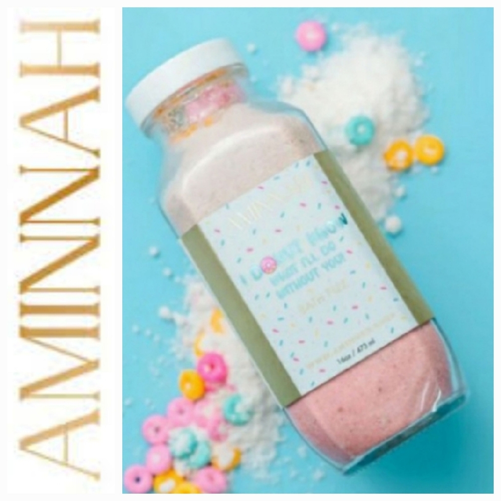 AMINNAH "I DONUT know what I'll do without you! Bath Fizz